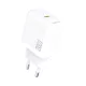 Dudao A26 PD20W GaN USB-C hálózati töltő, fehér