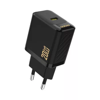 Dudao A26 PD20W GaN USB-C hálózati töltő, fekete