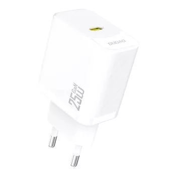 Dudao A27 25W GaN USB-C hálózati töltő, fehér