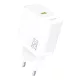 Dudao A27 25W GaN USB-C hálózati töltő, fehér