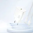 Dudao A27 25W GaN USB-C hálózati töltő, fehér