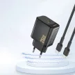Dudao A27 25W GaN USB-C hálózati töltő, fekete