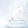 Dudao A27P 30W PD GaN USB-C hálózati töltő, fehér