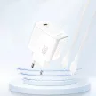 Dudao A28 45W GaN USB-C hálózati töltő, fehér