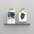 Dudao A29 65W GaN hálózati töltő 2 x USB-C + 1 x USB-A, fekete