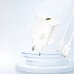 Dudao A27S 25W GaN USB-A hálózati töltő, fehér