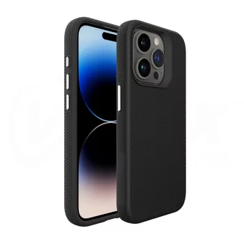   Vmax Triangle Case hátlap, tok iPhone 15 Plus 6,7", fekete