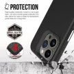 Vmax Triangle Case hátlap, tok iPhone 15 Plus 6,7", fekete