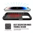 Vmax Triangle Case hátlap, tok iPhone 15 Plus 6,7", fekete