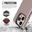 Vmax Triangle Case hátlap, tok Samsung Galaxy S24, rozéarany
