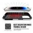 Vmax Triangle Case hátlap, tok Samsung Galaxy S24 Plus, ezüst