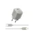 WIWU Jello 20W GaN hálózati töltő Sets Wi-U016 C-L, EU Plug