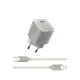 WIWU Jello 20W GaN hálózati töltő Sets Wi-U016 C-L, EU Plug