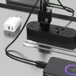Dudao A27 MaxC 35W GaN hálózati töltő és USB-C kábel, fehér