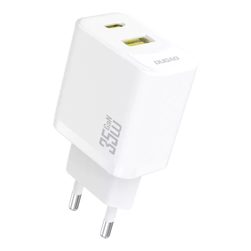 Dudao A27 Max 35W GaN hálózati töltő, fehér