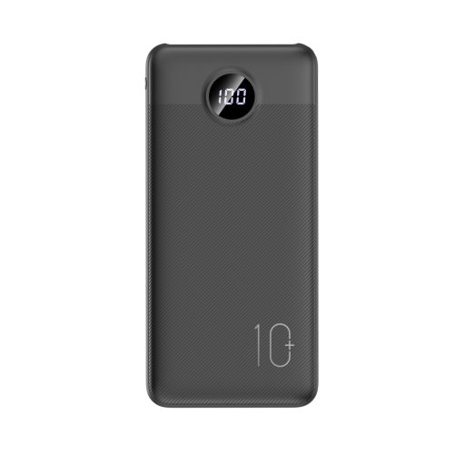 VEGER powerbank 10 000 mAh PD QC3.0 2A 20W L10S (W1105PD), fekete