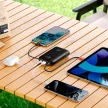 VEGER powerbank 20000 mAh beépített kábellel Type C / Lightning PD QC3.0 35W K2 (W2068), fekete