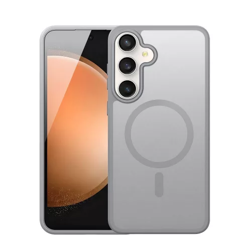 DUX DUCIS case YIND comptible with MagSafe SAMSUNG S25 FE tok, szürke