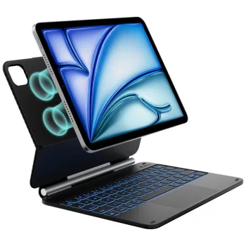   Typecase Edge Case keyboard iPad Air 11" 2024/2025, tok, carbon fiber