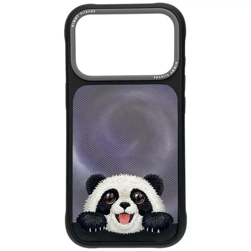 Nimmy Big Eyed Lying Giant Pa MagSafe iPhone 18 Pro / 17 Pro tok, fekete
