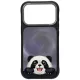 Nimmy Big Eyed Lying Giant Pa MagSafe iPhone 18 Pro / 17 Pro tok, fekete