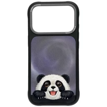   Nimmy Big Eyed Lying Giant Pa MagSafe iPhone 18 Pro Max / 17 Pro Max tok, fekete