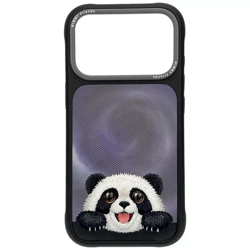 Nimmy Big Eyed Lying Giant Pa MagSafe iPhone 18 Pro Max / 17 Pro Max tok, fekete