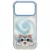 Nimmy Big Eyed Lying Silver Shaded Cat MagSafe iPhone 18 Pro / 17 Pro tok, fekete