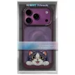 Nimmy Big Eyed Lying Cream Cat MagSafe iPhone 18 Pro / 17 Pro tok, lila