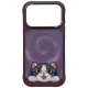 Nimmy Big Eyed Lying Cream Cat MagSafe iPhone 18 Pro Max / 17 Pro Max tok, lila