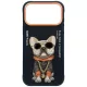 Nimmy Glasses Cool Dog iPhone 17 Pro Max / 18 Pro Max tok, fekete