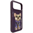 Nimmy Glasses Cool Dog iPhone 18 Pro / 17 Pro tok, lila