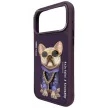 Nimmy Glasses Cool Dog iPhone 18 Pro Max / 17 Pro Max tok, lila