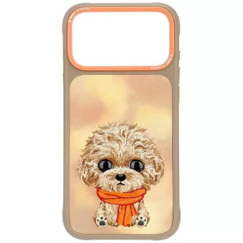   Nimmy Big Eyed Teddy Poodle iPhone 18 Pro / 17 Pro tok, barna