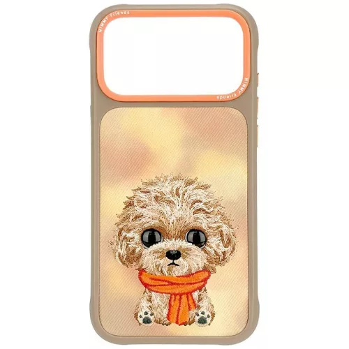 Nimmy Big Eyed Teddy Poodle iPhone 18 Pro / 17 Pro tok, barna