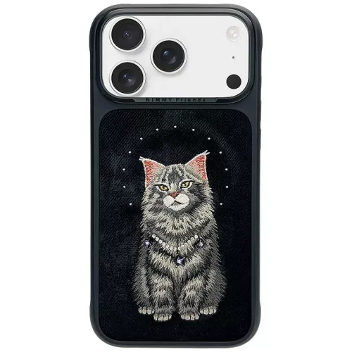 Nimmy Lucky Fashion Cat MagSafe iPhone 18 Pro / 17 Pro tok, fekete