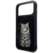 Nimmy Lucky Fashion Cat MagSafe iPhone 18 Pro / 17 Pro tok, fekete