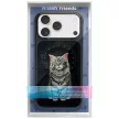 Nimmy Lucky Fashion Cat MagSafe iPhone 18 Pro / 17 Pro tok, fekete