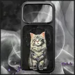 Nimmy Lucky Fashion Cat MagSafe iPhone 18 Pro / 17 Pro tok, fekete