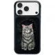 Nimmy Lucky Fashion Cat MagSafe iPhone 18 Pro Max / 17 Pro Max tok, fekete