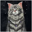 Nimmy Lucky Fashion Cat MagSafe iPhone 18 Pro Max / 17 Pro Max tok, fekete