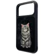 Nimmy Lucky Fashion Cat MagSafe iPhone 18 Pro Max / 17 Pro Max tok, fekete