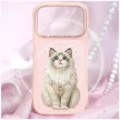 Nimmy Lucky Fashion Cat MagSafe iPhone 18 Pro / 17 Pro tok, rózsaszín
