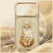 Nimmy Lucky Fashion Cat MagSafe iPhone 18 Pro / 17 Pro tok, barna