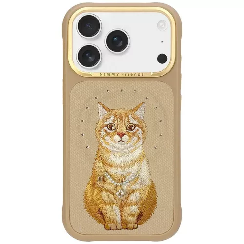 Nimmy Lucky Fashion Cat MagSafe iPhone 18 Pro Max / 17 Pro Max tok, barna