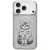 Nimmy Lucky Fashion Cat MagSafe iPhone 18 Pro / 17 Pro tok, szürke