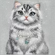 Nimmy Lucky Fashion Cat MagSafe iPhone 18 Pro / 17 Pro tok, szürke