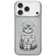 Nimmy Lucky Fashion Cat MagSafe iPhone 18 Pro Max / 17 Pro Max tok, szürke