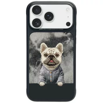   Nimmy Gentle Pets Series Dog MagSafe iPhone 18 Pro Max / 17 Pro Max tok, fekete