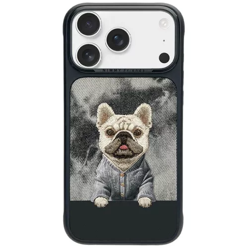 Nimmy Gentle Pets Series Dog MagSafe iPhone 18 Pro Max / 17 Pro Max tok, fekete
